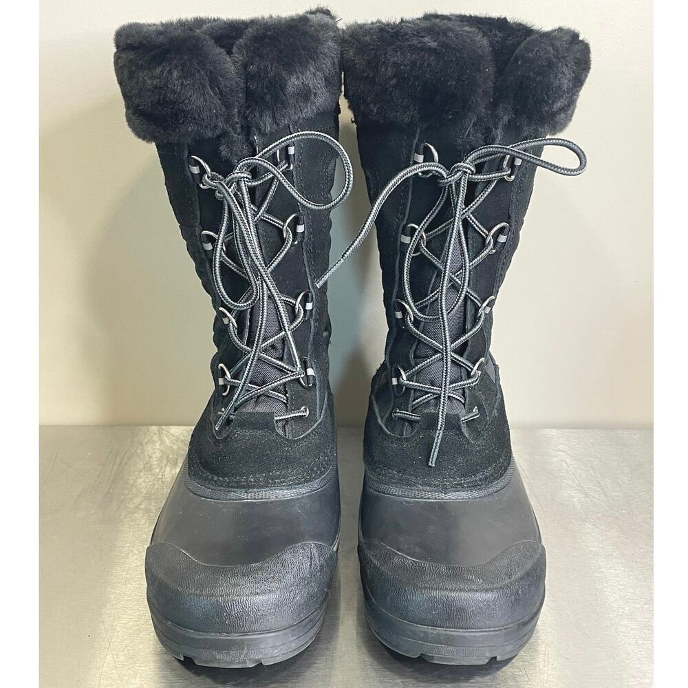 Lands' End All Weather Insulated Winter Snow Boots Women's Size 9.5